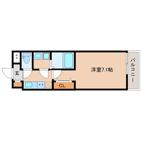 学園前駅 徒歩11分 1階の物件間取画像